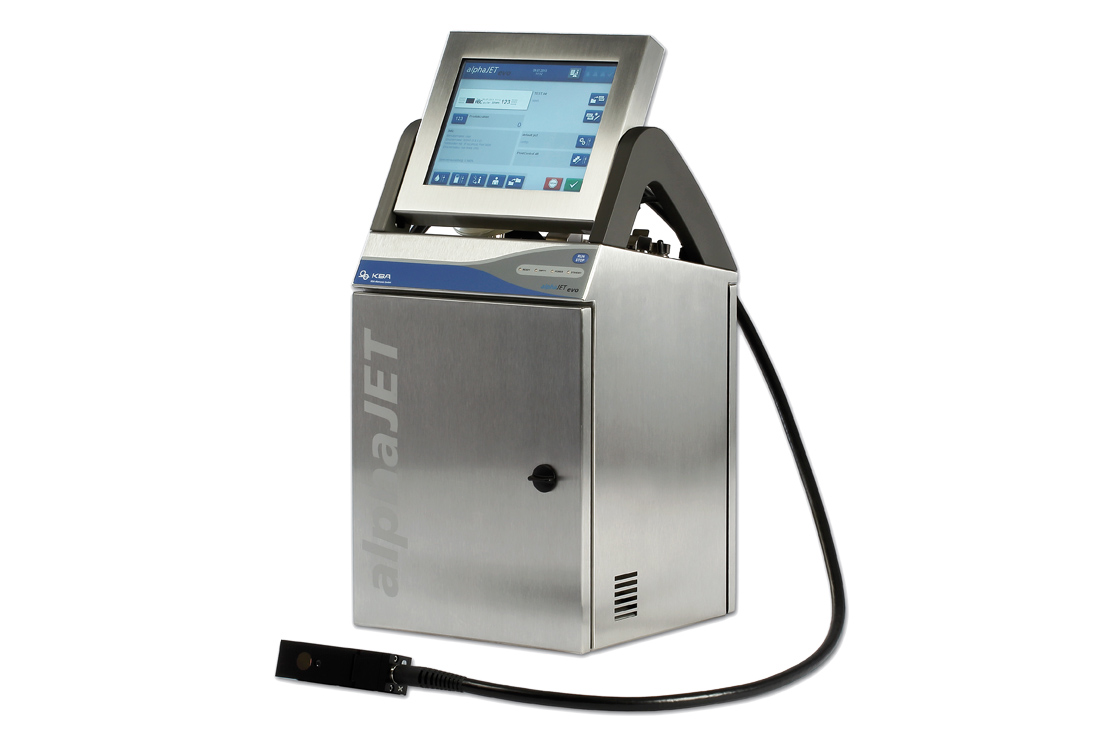 alphaJET evo continuous inkjet printer 1200
