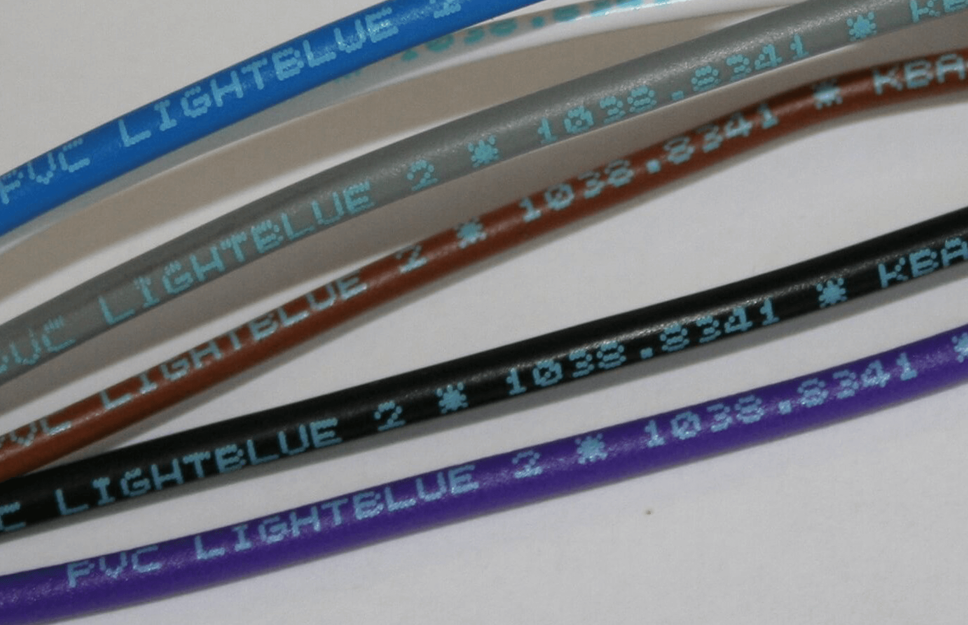 Wire and cable marking with continuous inkjet