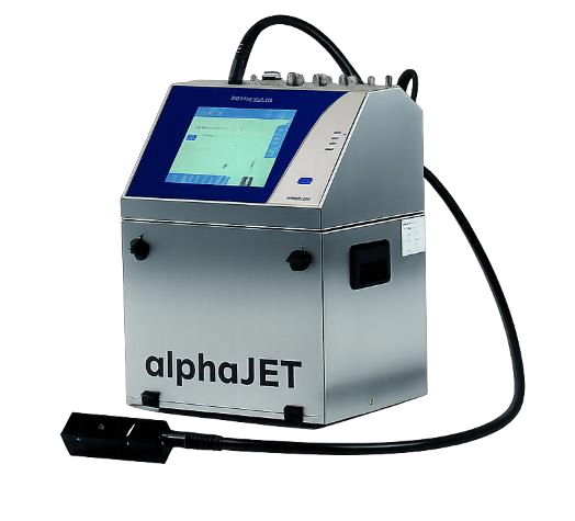 alphaJET CIJ on Conveyor